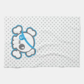 Kawaii Pirate Skull Kitchen Towel Theedoek (Horizontaal)