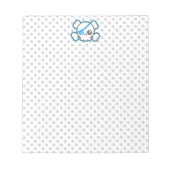 Kawaii Pirate Skull-laptop Notitieblok (Voorkant)