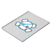 Kawaii Pirate Skull Notitieboek (Linkerzijde)