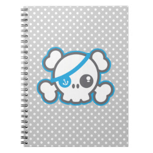 Kawaii Pirate Skull Notitieboek