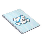 Kawaii Pirate Skull Notitieboek (Rechterzijde)