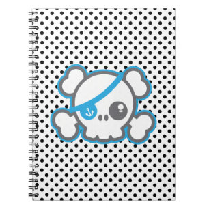 Kawaii Pirate Skull Notitieboek