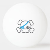 Kawaii Pirate Skull Ping Pong Balls Pingpongbal (Voorkant)