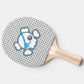 Kawaii Pirate Skull Ping Pong Paddle Tafeltennisbatje (Zijkant)