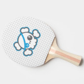 Kawaii Pirate Skull Ping Pong Paddle Tafeltennisbatje (Zijkant)
