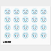 Kawaii Pirate Skull Stickers (Vel)