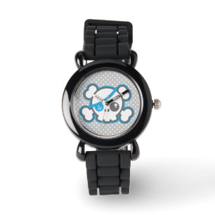 Kawaii Pirate Skull Watch Horloge
