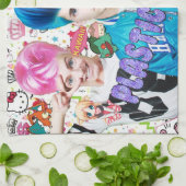Kawaii Plastic theehanddoek Theedoek (Gevouwen)