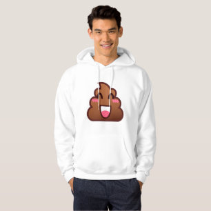kawaii poep emojis mannen hoogohemd hoodie