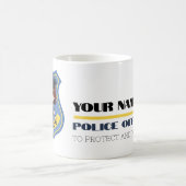 Kawaii Politieagent Meisje - Koffie Mok (Center)