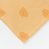 Kawaii Pomeranian Cartoon Dog Fleece Deken (Hoek)