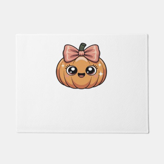 kawaii pompoen Classic T-Shirt Deurmat (Voorkant)