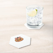 kawaii pompoen Classic T-Shirt Kartonnen Onderzetters (Insitu)