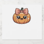 kawaii pompoen Classic T-Shirt Sparkling Wijnetiket (Enkel label)