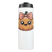 kawaii pompoen Classic T-Shirt Thermosbeker (Voorkant)