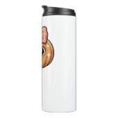 kawaii pompoen Classic T-Shirt Thermosbeker (Geroteerd rechts)