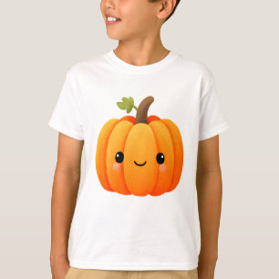 Kawaii Pompoensnijden – Mooie Halloween Kinderen T-shirt