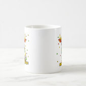 Kawaii Pongal Versierde Koe Koffiemok (Center)