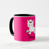 Kawaii Pony roze Mok (Voorkant links)