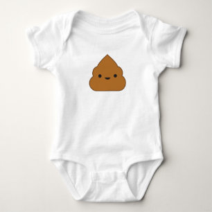 Kawaii Poop Baby Bodysuit