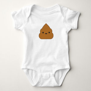 Kawaii Poop Baby Romper