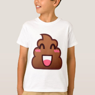 kawaii poop emojis t-shirt