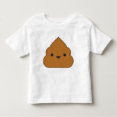 Kawaii Poop Kinder Shirts (Voorkant)