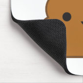 Kawaii Poop Mousepad Muismat (Hoek)
