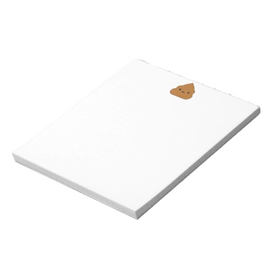 Kawaii Poop Notitieblok (Linkerzijde)