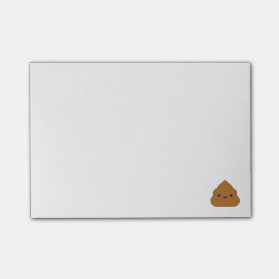 Kawaii Poop Post-it Notes