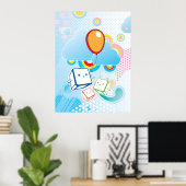 Kawaii Poster (Thuiskantoor)