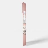 Kawaii prinses girly chic white lace roze boog Case-Mate iPhone case (Achterkant / Links)