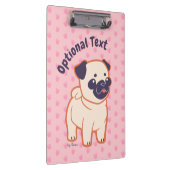 Kawaii Pug Klembord (Rechts)