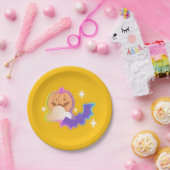 Kawaii Pumpkin & Bat Halloween Papier Bord (Feest)