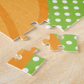 Kawaii Pumpkin Puzzle Legpuzzel (Zijkant)