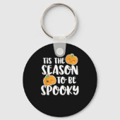 Kawaii Pumpkin Tis The Season Spooky Sleutelhanger (Voorkant)