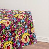 Kawaii Punk Feest Doodles Persoonlijk Tafelkleed (Voorbeeld)