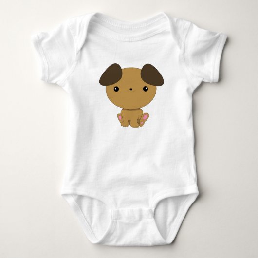 Kawaii puppy baby creeper romper (Voorkant)