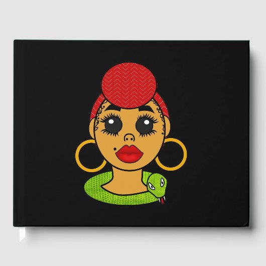 Kawaii Queen Laveau Gastenboek (Voorkant)