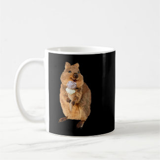 kawaii quokka eet ijsijs koffiemok