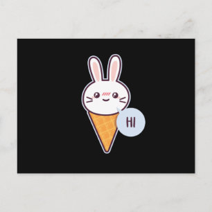 Kawaii Rabbit Briefkaart