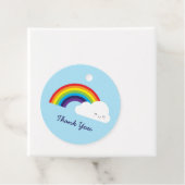 Kawaii Rainbow Bedankjes Labels (In situ)