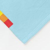 Kawaii Rainbow Fleece Deken (Hoek)
