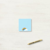 Kawaii Rainbow Post-it® Notes (Op bureau)