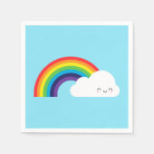Kawaii Rainbow Servet (Voorkant)