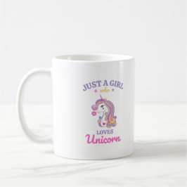 Kawaii Rainbow Unicorn Magical Colorful Koffiemok