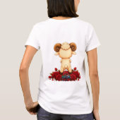Kawaii Ram Zodiac Neos T-shirt (Achterkant)