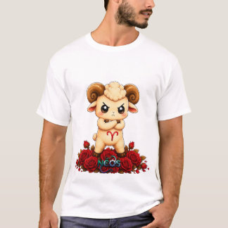 Kawaii Ram Zodiac Neos T-shirt