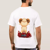 Kawaii Ram Zodiac Neos T-shirt (Achterkant)