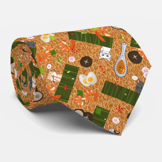 Kawaii Ramen Cats Stropdas